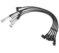 Yurefax Car Spark Plug Coil Wires Ignition Coil Harness Cable, for Golf, III 1.6 1991-1998 55kW Pack of 5 Ignition Wire