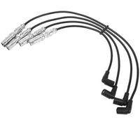 Yurefax Car Spark Plug Coil Wires Ignition Coil Harness Cable, For Seat, Inca 6K9 1.4i 1995-2003 44KW No.30650843 Pack Of 4 Ignition Wire