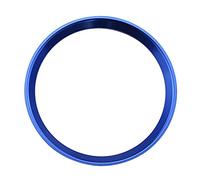 Yurefax Car Steering Wheel Circle Ring Cover Trim Sticker, for Mercedes-Benz, for B180 B200 B220 B250 B260 W245 W246 2015-2019 Mouldings Lids(Blue)