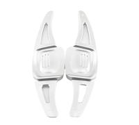 Yurefax Car Steering Wheel Shift Paddle, for ARTEON, for Tiguan, 2019, for Passat, B8, for Golf, 7, for Alltrack, for Variant, for Jetta, Quick Shifter Stickers Car Paddle Shifter(Silver)