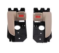 Yurefax Car Style Interior Door Handle, for Kia, Spectra5 2004-2006 2007 2008 2009 826102F000 826202F000 Left Right Inside Handles Car Interior Door Handle(Left Right Pair)