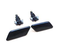 Yurefax Car Styling Front Bumper Headlight Washer Spray Nozzle Cover Left Right with Connector Holder, for Subaru, Outback 2010-2012 Headlight Washer Nozzle(Pair)