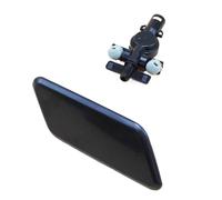 Yurefax Car Styling Front Bumper Headlight Washer Spray Nozzle Cover Left Right with Connector Holder, for Subaru, Outback 2010-2012 Headlight Washer Nozzle(Right with Connector)
