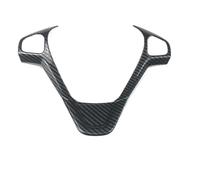 Yurefax Car Styling Refit Accessories Steering Wheel Covers Trim Sticker, For Ford, For Courier, For Fiesta MK7, For Ecosport, For Figo, For B-MAX, For KA Steering Wheel Sticker(C Type Carbon Fiber)