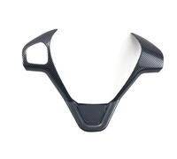 Yurefax Car Styling Refit Accessories Steering Wheel Covers Trim Sticker, For Ford, For New Fiesta MK7, For Ecosport, For Figo, For B-MAX, For KA Steering Wheel Sticker(B type Carbon fiber)