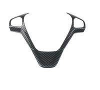 Yurefax Car Styling Refit Accessories Steering Wheel Covers Trim Sticker, For Ford, For New Fiesta MK7, For Ecosport, For Figo, For B-MAX, For KA Steering Wheel Sticker(C type Carbon fiber)