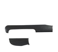 Yurefax Center Console Trim, for Golf, 6, for MK6, for GTI 2008-2013 Car Center Control Dashboard Panel Strips Cover Trim Interior Accessories ABS Carbon Fiber Grain Car Central Cover Trim Dashboard T