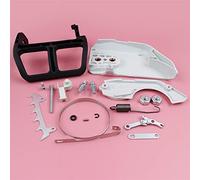 Yurefax Chain Brake Band Handle Lever Clutch Cover Repair Kit, for, MS180 MS170 018 017 MS 180 170 Chainsaw Spare Parts Chainsaw Brake Handle