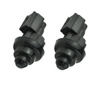 Yurefax Door Interior Light Lamp Switch, for Dacia, Logan 2009-2012, Car Interior Door Courtesy Light Sensor Switch Car Interior Cup Holder Insert(BLACK 2pcs)