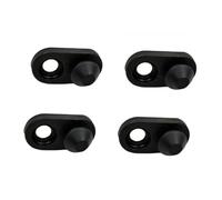 Yurefax Door Jamb Switch, for Toyota, for Corolla, Crown Levin Camry, 1pcs Door Light Control Switch Sensor Rubber Sleeve Car Interior Cup Holder Insert(BLACK Rubber sleeve 4pc)