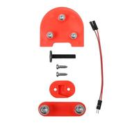 Yurefax Electric Scooter 10 Inch Rear Fender Wheel Foot Support Spacer Fender Bracket Kit, for Xiaomi, M365 Fender Kickstand Spacer Parts Skateboard Mudguard(Light Yellow)