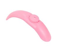 Yurefax Electric Scooter Fender, for Xiaomi, M365/M365 Pro/1S Front for Rear Back Fender Mudguard Support Brake Light Repair Accessories Skateboard Mudguard(Front pink)