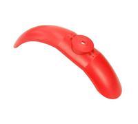Yurefax Electric Scooter Fender, for Xiaomi, M365/M365 Pro/1S Front for Rear Back Fender Mudguard Support Brake Light Repair Accessories Skateboard Mudguard(Front red)