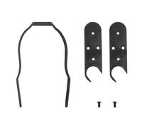 Yurefax Electric Scooter Fender Guard Bracket With Gap Cover Pad E-scooter, for Xiaomi, M365/M365 Pro 1s Pro 2 Shockproof Protection Skateboard Mudguard(Black)