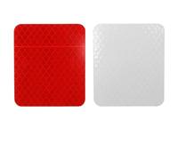 Yurefax Electric Scooter Rear Fender Reflective Warning Sticker Guard Skateboard Fenders, for Xiaomi, M365 Pro 2 Accessories Skateboard Mudguard(1 pcs-01)