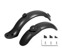 Yurefax Electric Scooter Rear Mudguard Tire Splash Fender Guard With Screw Rubber Cap, for Xiaomi, M365 Pro 1S KickScooter Front Fenders Skateboard Mudguard(Black)