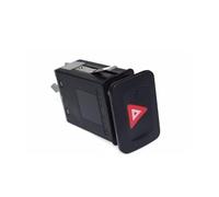 Yurefax Emergency Hazard Flasher Warning Light Switch for VW, for Golf, for Jetta, GL GLI GLS GLX GTI TDI 1999 2000 2001-2006 1J0953235C Hazard Switch Button