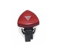 Yurefax Emergency Hazard Flasher Warning Light Switch Warnblinker, for Renault, Laguna Trafic II, for Vauxhall, 8200442724 car hazard light control Hazard Switch Button