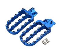 Yurefax Enlarged Foot Pegs Rest Extended Footpegs Footrest Fits, for Husqvarna, 701 Enduro Supermoto 2016 2017 2018 2019 2020 Motorcycle Parts Motorcycle Foot Peg(Blue)