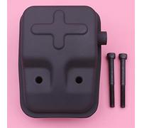 Yurefax Exhaust Muffler W Bolts Kit CG430 1E40F5 40 5 Trimmer Brush Cutter Engine Chainsaw Parts Chainsaw Muffler Kit