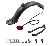 Yurefax Fenders Scooter Wings Brake Light, for Xiaomi, M365 Pro Rear Mud Guard Support Protection Screws Rubber Stopper Scooter Parts Skateboard Mudguard(Light Green)
