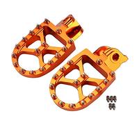 Yurefax Foot Rests Pegs Footpegs Motorcycle Footrest Pedal 690 950 990 SUPER MOTO ENDURO R 1290 1190 1090 1050 SUPER ADVENTURE R Motorcycle Foot Peg(Orange)
