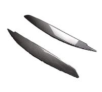 Yurefax for 1 Series E81 E82 E87 E88 2004-2014 116i 118i 120i 125i 130i 135i Car Headlight Eyebrow Eyelids ABS Stickers Trim Cover Vehicle Light Decals(Carbon Look)