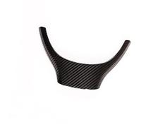 Yurefax for 5 Series GT 7 Series F10 F11 F07 F01 F02 F03 F04 2009-2017, Real Carbon Fiber car Steering Wheel Decorative Cover Sticker Steering Wheel Decal(Carbon Fiber)