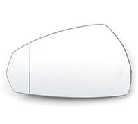 Yurefax, for A3 2012-2016 2017 2018 2019 2020 Left Right Car Heated Rearview Convex W/Backing Plate Side Door Car Wing Mirror Glass(BLACK Left)