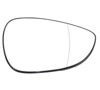 Yurefax, for B-MAX 2012 2013 2014 2015 2016 2017 2018, for Fiesta, Heated With Back Plate Car Door Rearview Side Door Car Wing Mirror Glass(BLACK Right)