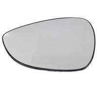 Yurefax, for B-MAX 2012 2013 2014 2015 2016 2017 2018, for Fiesta, Heated With Back Plate Car Door Rearview Side Door Car Wing Mirror Glass(BLACK Left)