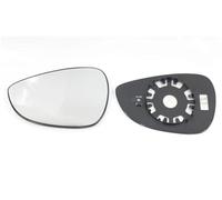 Yurefax, for B-MAX 2012 2013 2014 2015 2016 2017 2018, for Fiesta, Heated With Back Plate Car Door Rearview Side Door Car Wing Mirror Glass(BLACK Onecolor)