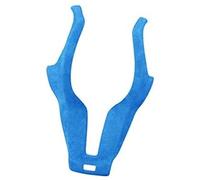 Yurefax, for BMW, 1 2 3 4 Series F20 F22 F30 F31 F32 F33 F36 X5 F15 X6, Suede Wrap LHD Car Interior Steering Wheel Decoration Trim Sticker Steering Wheel Decal(Sky Blue)