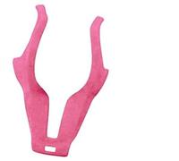 Yurefax, for BMW, 1 2 3 4 Series F20 F22 F30 F31 F32 F33 F36 X5 F15 X6, Suede Wrap LHD Car Interior Steering Wheel Decoration Trim Sticker Steering Wheel Decal(Pink)