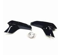 Yurefax, for BMW, F90 M5 2018-2022 Front Bumper Side Splitter Cover Lip Gloss Black Fog Light Air Vent Spoiler Canard Lamp Intake Frame Wrap Angle Spoiler(Glossy Black)