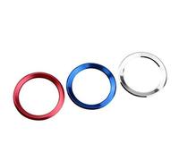 Yurefax, for BMW, X1 F48 E60 E36 E39 E46 E30 E60 E90 E92 F10 F30 F25, Auto Steering Wheel Decoration Circle Cover Sticker Accessories Steering Wheel Decal