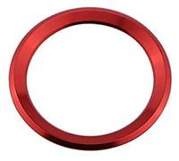 Yurefax, for BMW, X1 F48 E60 E36 E39 E46 E30 E60 E90 E92 F10 F30 F25, Steering Wheel Decoration Circle Cover Sticker Accessories Steering Wheel Decal(Red)