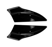 Yurefax for, C Class W206 C200 C30 C63 AMG 2022-2023 Front Bumper Side Splitter Cover Air Vent Daytime Running Light Lamp Car Fog Light Vent Trim(2x Side cover)