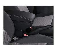 Yurefax For Chevrolet, for Niva Car Armrest Box Car Centre Console Storage Box Modification Accessories With USB Car Armrest Box(BLACK C Style White Line)