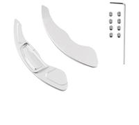 Yurefax for Civic, FD6 FN2, for Jazz, Sport Fit GE 2013, for Insight ZE2 Car Steering Wheel Paddle Shift Extension Quick Shifters Car Paddle Shifter(Silver)
