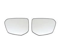 Yurefax, for Civic, for Crider 2016 2017 2018 2019 2020 2021 2022 Car Heated Glass Rearview Mirrors Side Mirrors, for Wing Replace Side Door Car Wing Mirror Glass(BLACK 1 Pair With Heating)