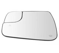 Yurefax, for DODGE, for Ram 1500 2500 2019 2020 2021 2022 Car Rearview 68402095AA/68402094AA Left Right Heated Side Door Car Wing Mirror Glass(BLACK Left)