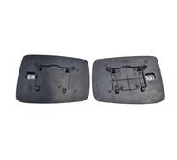Yurefax, for DODGE, for Ram 1500 2500 68079363AA 68050299AA Car Heated Rearview Mirror Glass Left Right Clear Rear View Wing Mirror Side Door Car Wing Mirror Glass(BLACK Lh Rh 2pcs)