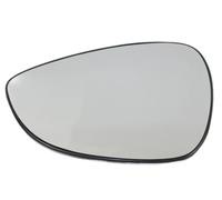 Yurefax, for Fiesta, 2008 2009 2010 2011 2012 2013 2014 2015 2016 2017 Heated With Back Plate Car Door Rearview Side Door Car Wing Mirror Glass(BLACK Left)