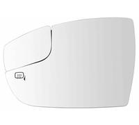 Yurefax, for Focus, 2012 2013 2014 2015 2016 2017 2018 Car Door Side Rearview Rear View Clear Heated Side Door Car Wing Mirror Glass(BLACK Left)