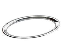 Yurefax, for ford, C-Max CMAX C MAX 2015 2016, Car Styling Car Chrome Interior Steering Wheel Paillette Decoration Ring Stickers Case Steering Wheel Decal