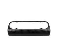 Yurefax For Ford, for Focus, 2019 2020 Accessories Auto Car Central Control Air Conditioning Knob Switch Panel Frame Cover Trim Car Air Conditioning Knob(Black)