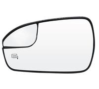 Yurefax, for Fusion 2013-2020 Left Right Heated Rear View Rearview Door Driver Passenger Side Mirror Wide Angle Side Door Car Wing Mirror Glass(BLACK Left)