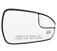 Yurefax, for Fusion 2013-2020 Left Right Heated Rear View Rearview Door Driver Passenger Side Mirror Wide Angle Side Door Car Wing Mirror Glass(BLACK Right)