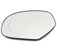 Yurefax, for GMC, for Sierra 1500 2500 3500 2008-2013 Door Wing Rear View Rearview Mirror Glass Heated Side Mirror Glass Side Door Car Wing Mirror Glass(BLACK Left)